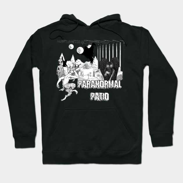 Paranormal Patio Podcast Party Hoodie by Paranormal Patio